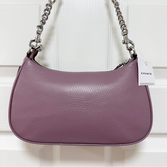 Coach Teri Refined Pebbled Leather Convertible Shoulder Bag NWT - Picture 5 of 16